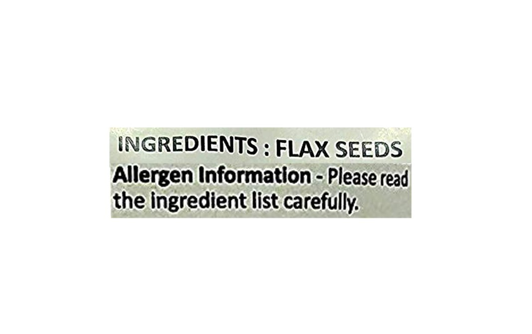 Nature Select Superfoods Premium Roasted Flax Seeds    Shrink Pack  100 grams